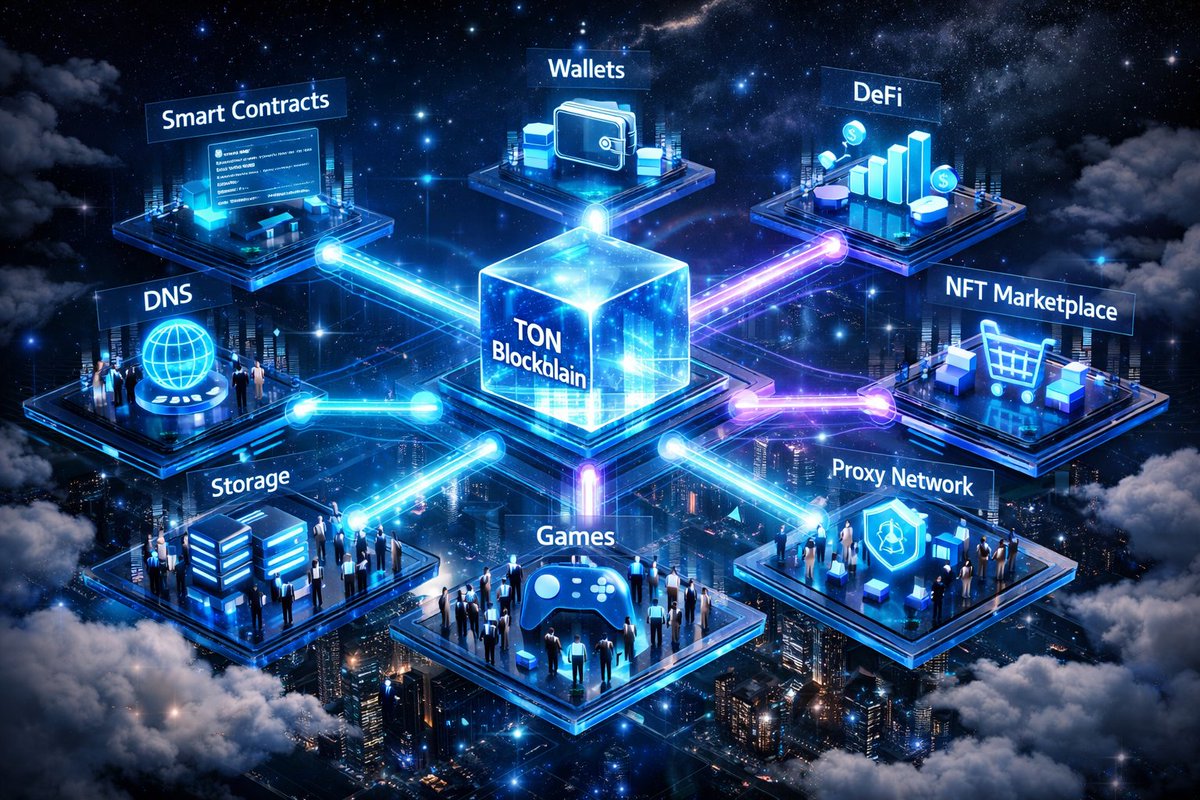 M_marekegn's tweet photo. 🌐 TON Blockchain is a fast, cheap, and secure blockchain ecosystem with smart contracts, wallets, DeFi, NFTs, games, and storage.
🎯 Goal: make blockchain easy for everyone, not just developers.
#ton_blockchain @ton_blockchain @telegram @conso_tg #conso @aigram_official #Web3 https://t.co/d5qIUno2jx