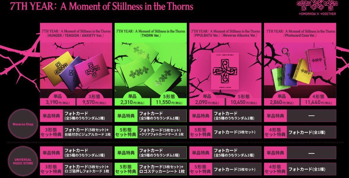 TXT共同購入】 譲WeverseJP全形態🧸🐧 求🧸🐧11000 ソロアルバム＋特典