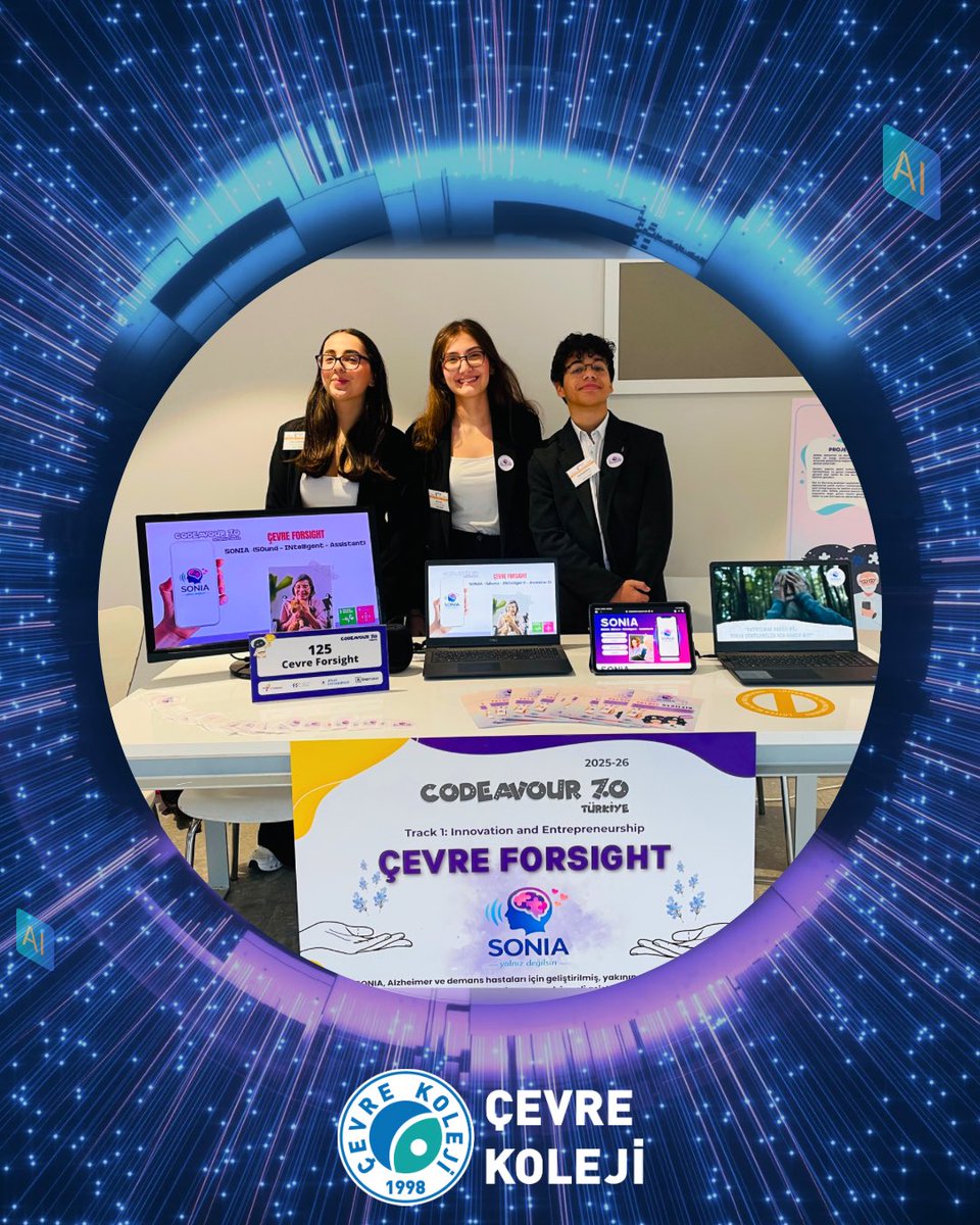 CevreKoleji's tweet photo. Codeavour 7.0 Uluslararası Robotik, Kodlama ve Yapay Zekâ Yarışması Türkiye İkinciliği https://t.co/WO6TBTvTJ2