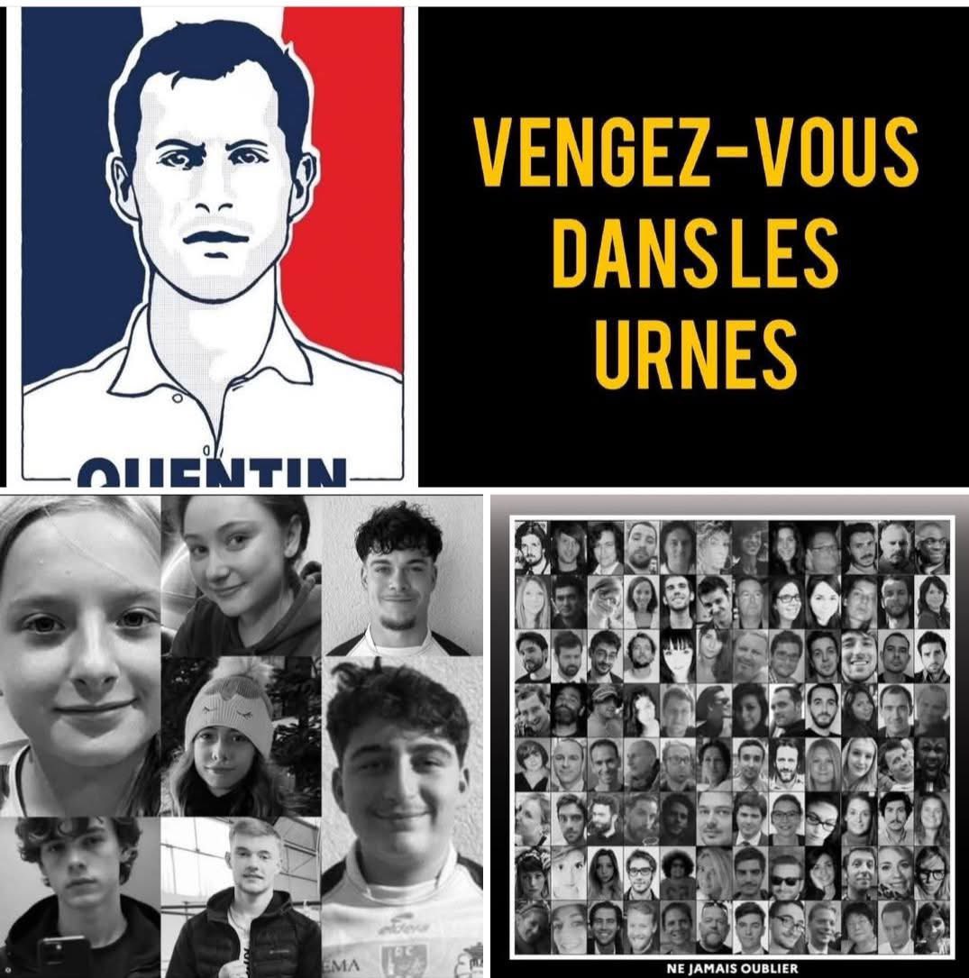 MegannKristyn's tweet photo. #Quentin 
#Urnes 
#URGENT 
#LFI_tue 
#LFI_islamo_gauchistes_antisémites 
#LFI2026LOSERS 

LA MEILLEURE VENGEANCE POUR #Quentin ET POUR TOUS NOS JEUNES ET MOINS JEUNES DOIT SE FAIRE DANS LES URNES 💙🤍❤️.

NI OUBLI, NI PARDON 🙏 https://t.co/q53hkotr0S