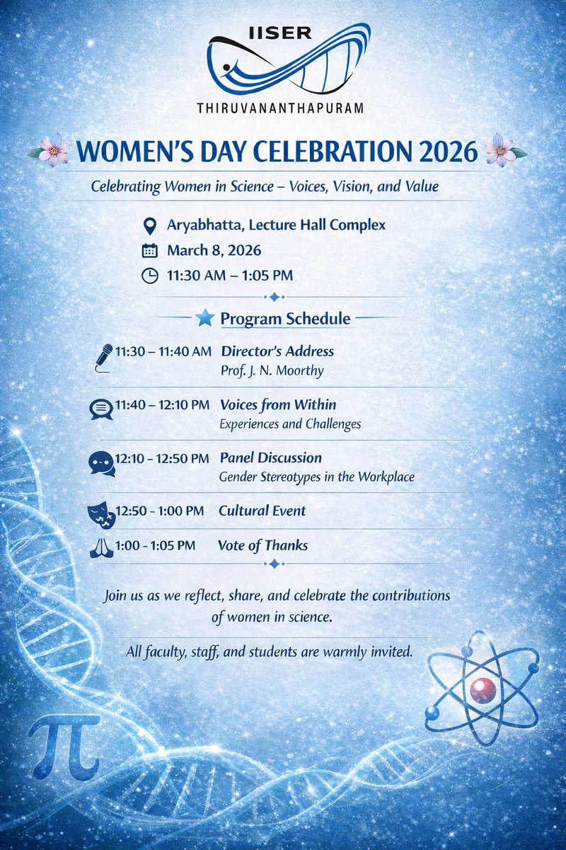 IISER Thiruvananthapuram tweet media