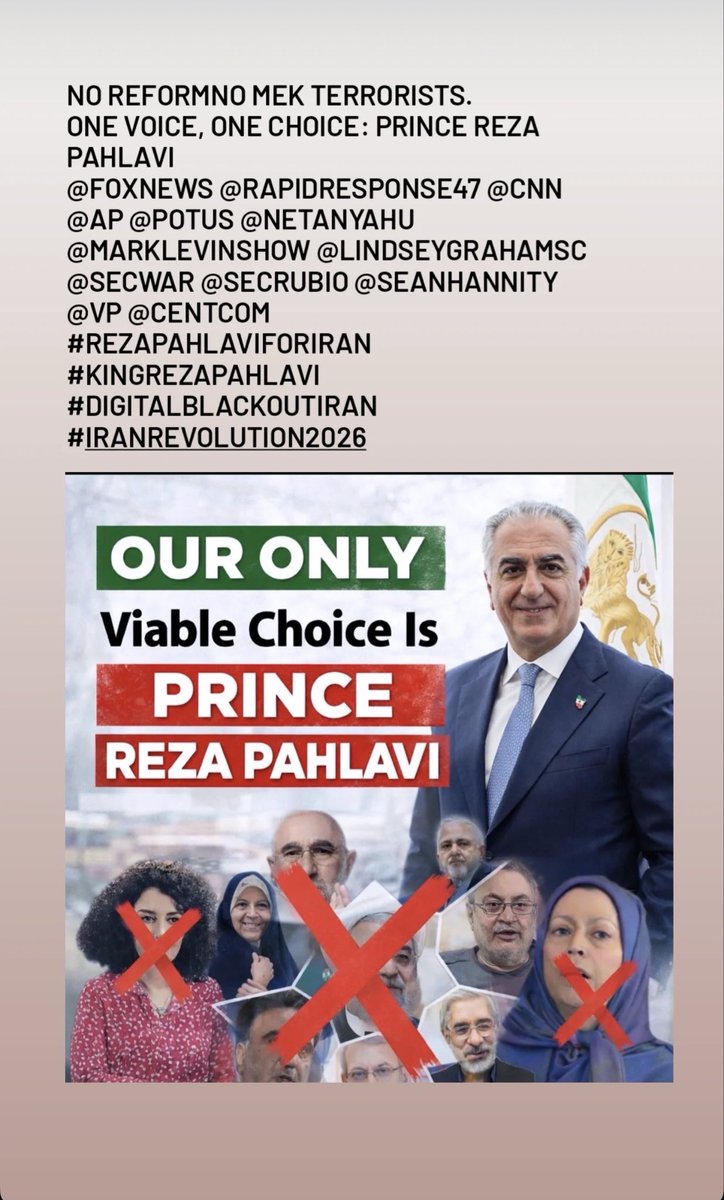 mahbod_tatari's tweet photo. #REZAPAHLAHAVIFORIRAN  
#REZKINGREZAPAHLAHLAVI  
#KINGREZAPAHLAHLAVI  
#DIGITALBLACKOUTIRAN  
#IRANREVOLUTION2026 https://t.co/1TtLLvLjGI