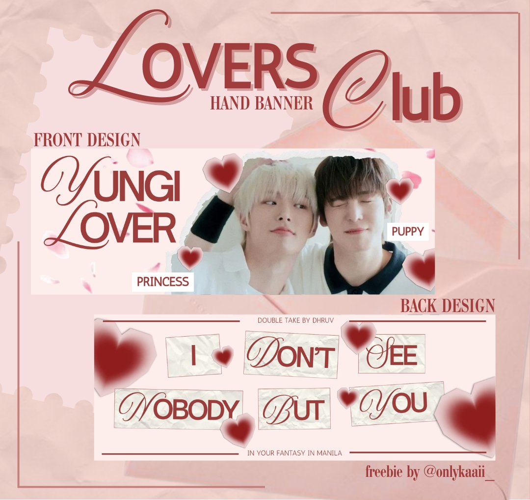 onlykaaii_'s tweet photo. ATEEZ IN YOUR FANTASY IN MANILA FEEBIES

.✦ ݁˖ Lovers Club Hand Banner .✦ ݁˖

freebie #2 by @onlykaaii_

❤︎ strictly 1:1 
❤︎ like, rt and follow (optional)
❤︎ where &amp; time: TBA

see you, filotinys! ૮꒰˶ᵔ ᵕ ᵔ˶꒱ა

#InYourFantasy_MNL #ATEEZinManila #ATEEZ #에이티즈 https://t.co/VIHlKAw5CC