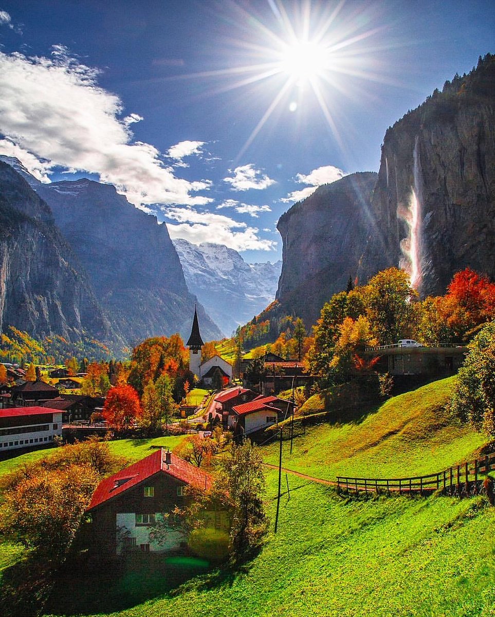 I_love_family1's tweet photo. Interlaken, Switzerland 🇨🇭 https://t.co/EkdkEcMVzz