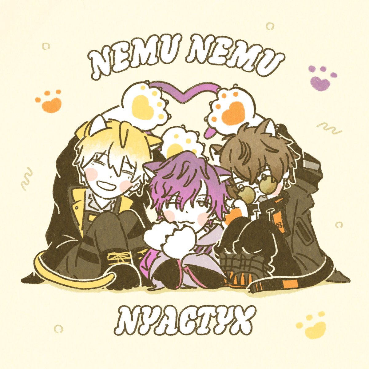 i love nyactyx 💛💜🧡
#Briskart #VioletAtelier #AlbanKnoxArt