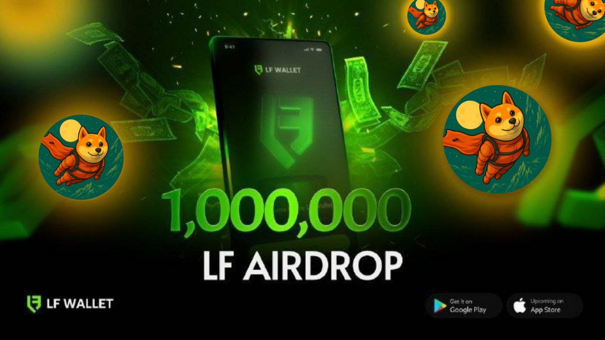 🚨 1,000,000 $DogeMoon token courtesy of <a href="/LFWallet/">LF Wallet</a> , IS LIVE NOW🚨

<a href="/DogeMoon145/">DogeMoon</a> <a href="/LFWallet/">LF Wallet</a> is dropping BIG rewards 💚

✅ Download LF Wallet
✅ Stay active &amp; engage
📥 Drop your $SOL wallet bewlow 👇 

Don’t miss out early movers win 🚀

#LFAirdrop #LFWallet #DogeMoon #Airdrop