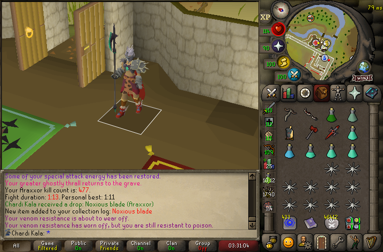 Allstar2G's tweet photo. Nox hally completed on the GIM https://t.co/f6qRn4fMg7