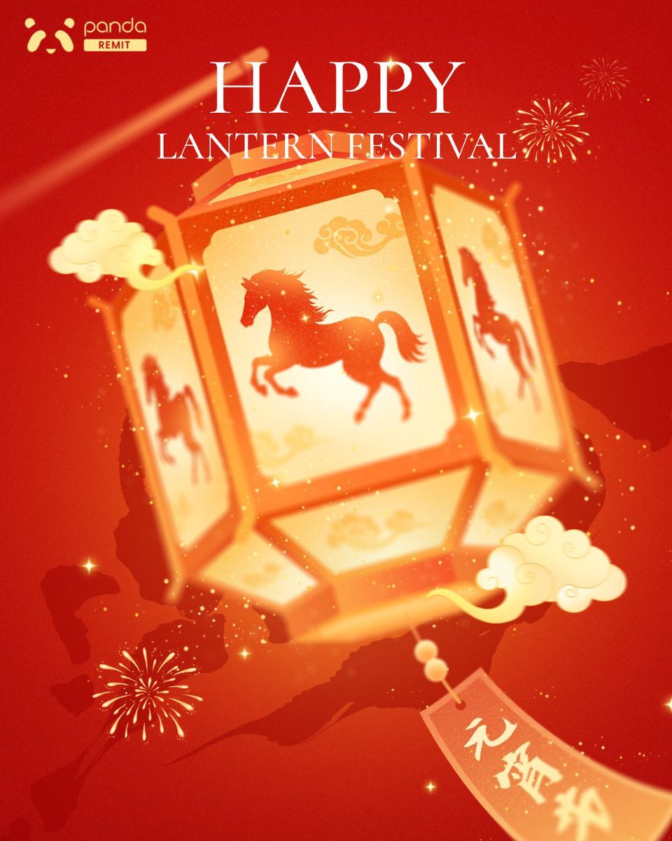 remit_panda's tweet image. Happy Lantern Festival to our wonderful users around the world! 
May your day be filled with sweetness, warmth, and joyful moments with loved ones. 

 #Pandaremit #LanternFestival #remittance #joyfulmoments