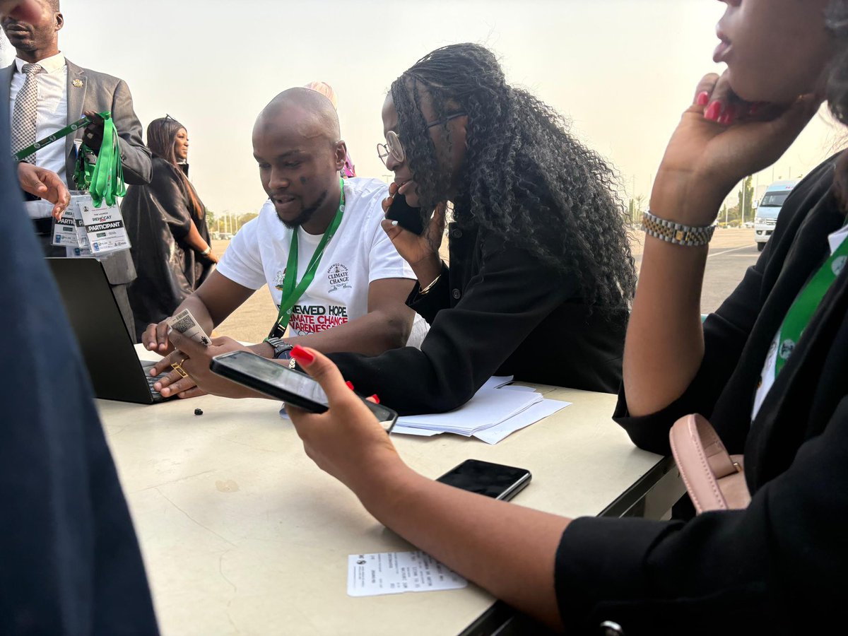 REHCCATour's tweet photo. Registration is now underway at Eagle Square as guests and participants arrive for the official launch of the Renewed Hope Climate Change Awareness Tour.

Be part of this defining moment.

Watch the livestream here:
https://t.co/Q3BuIZ9MSG https://t.co/GzQhIVZqCz