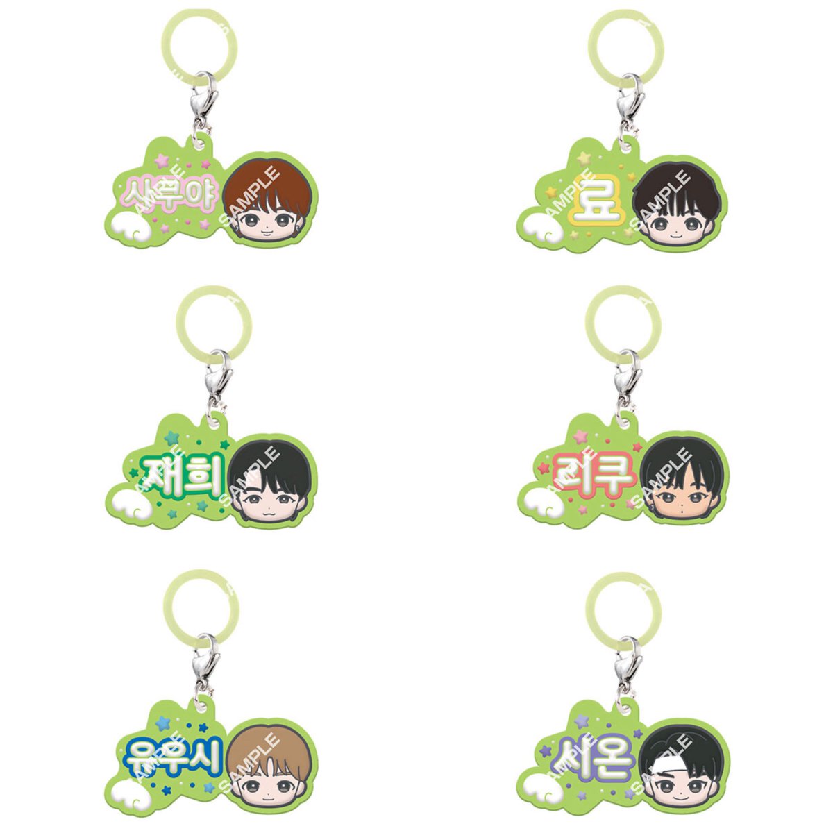NCT WISH ぷっくりめじるしアクセサリー】 5月発売・300円ガチャガチャ。