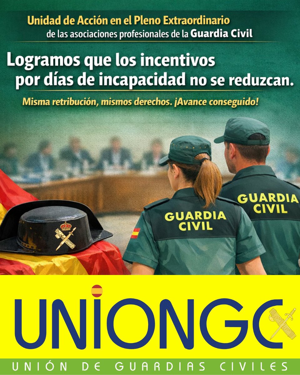 UniónGC-Unión de Guardias Civiles tweet media