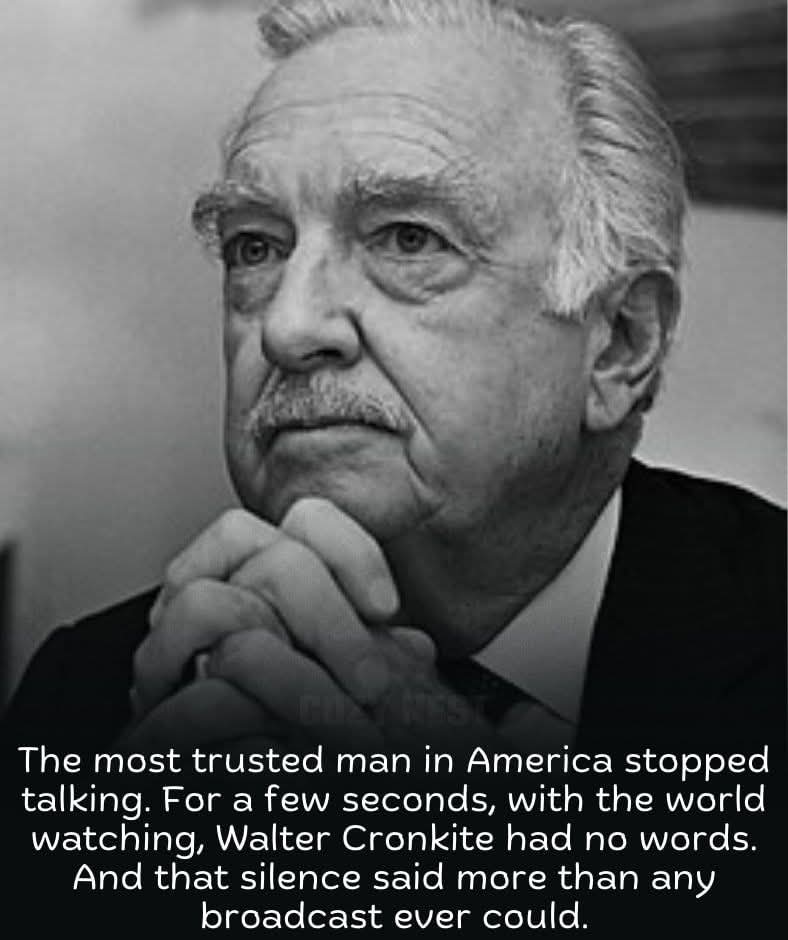 On July 20, 1969, as the lunar module descended toward the Moon, Walter Cronkite sat in the CBS newsroom surrounded by charts, models, and blinking monitors. For nearly twenty seven hours, he had been live on air, guiding viewers through one of the most complex scientific