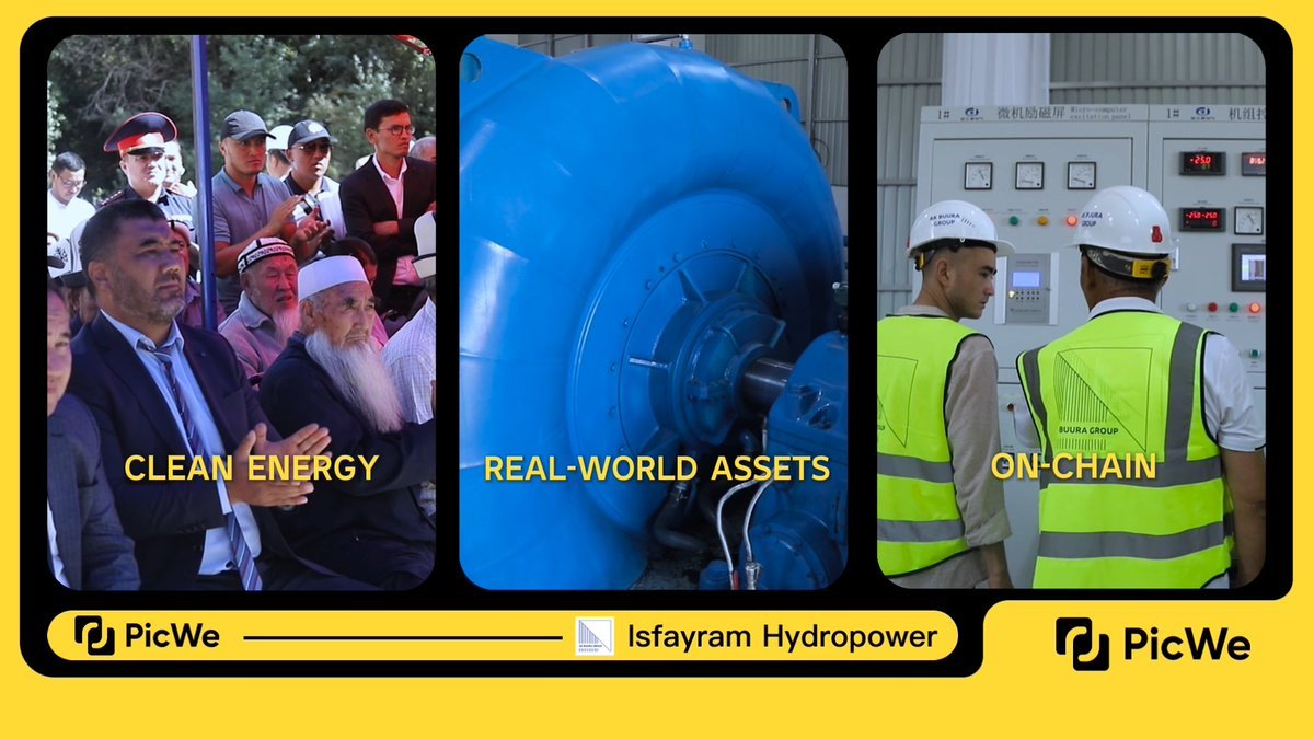 🌊 Support Sustainable Energy with Isfayram Hydropower!($IHP)

The 4.02 MW Isfayram Hydropower station in Kyrgyzstan generates around 22.9M kWh annually, providing investors with direct access to renewable energy assets via PicWe’s platform.

Real impact, real returns.
👉