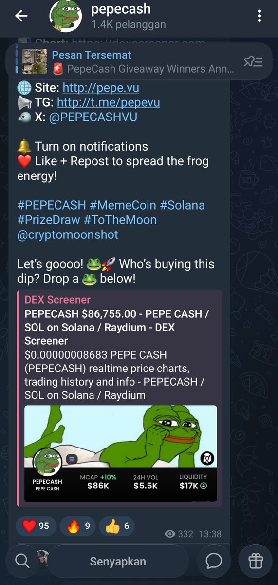Bluscoin's tweet photo. @PEPECASHVU fy7SPUXAc1upSyRc92Qsqm5UyDtZYUWKsyZprAiCWx7 https://t.co/CGwVCFy6yo