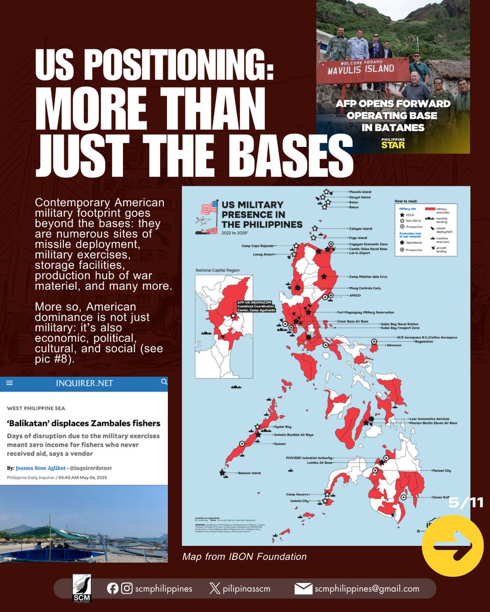 SCMPhilippines's tweet photo. #DownWithImperialism 
#JunkEDCA 
#JunkVFA
#MarcosTuta

2/3 https://t.co/uCSrTSFXMl