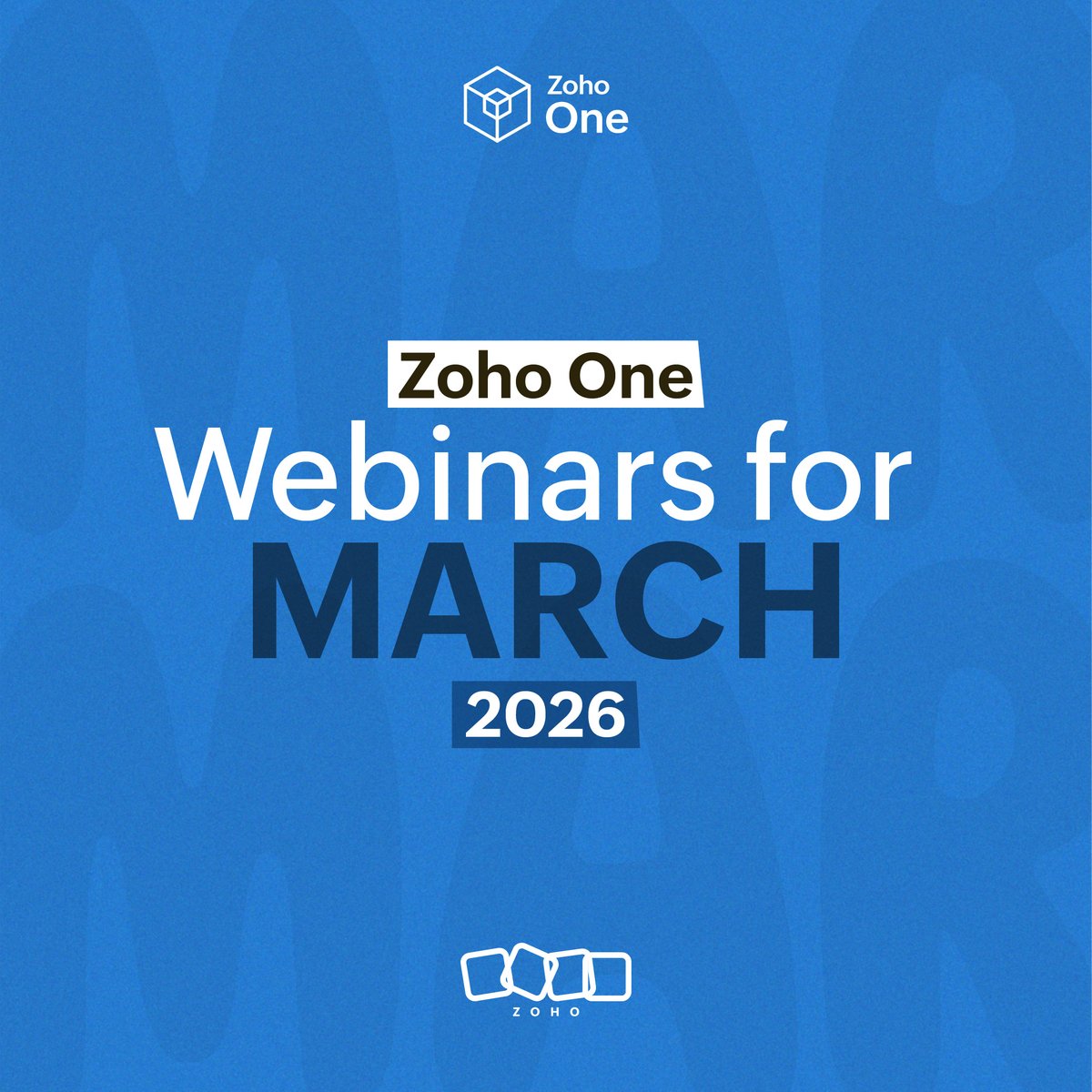 Zoho One - The OS for Business tweet media