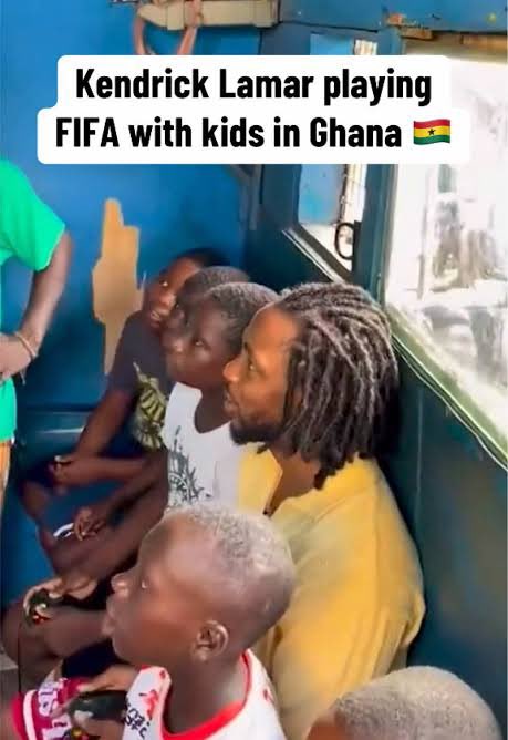 I'm sure these kids had no idea who they were playing FIFA with