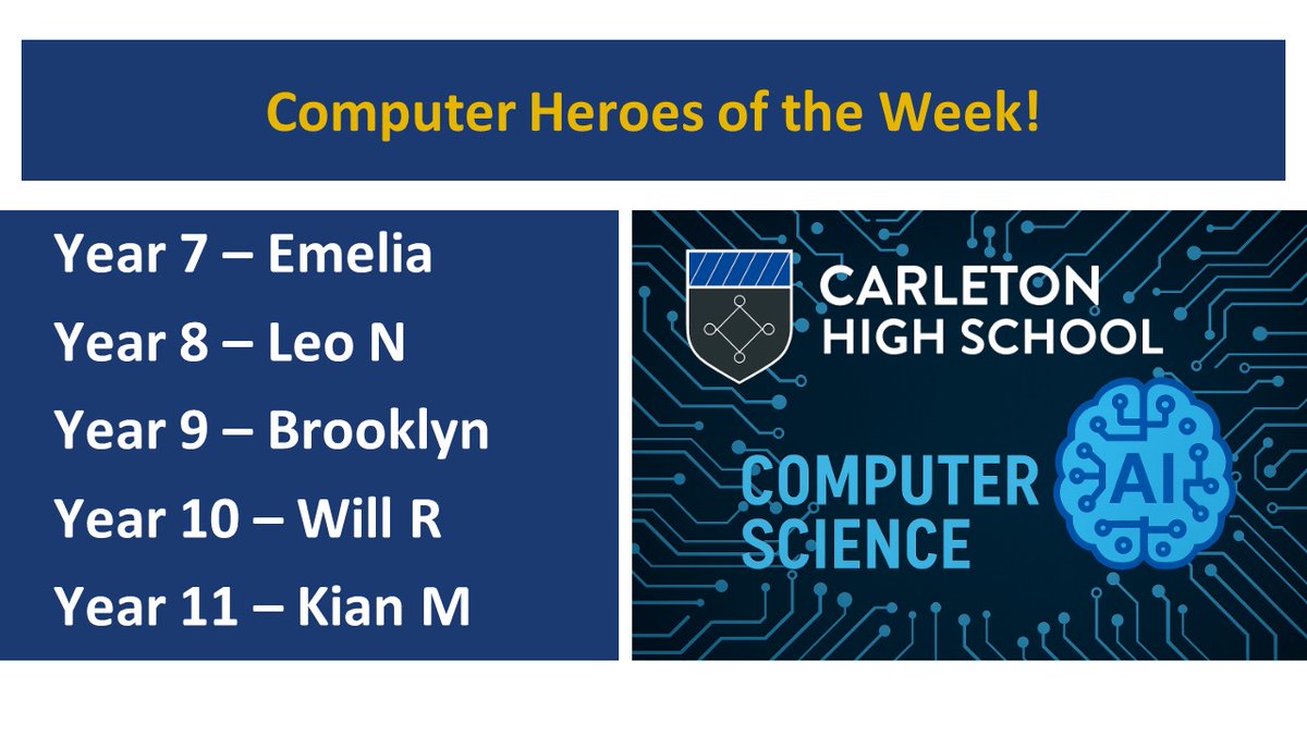 CarletonHigh tweet media