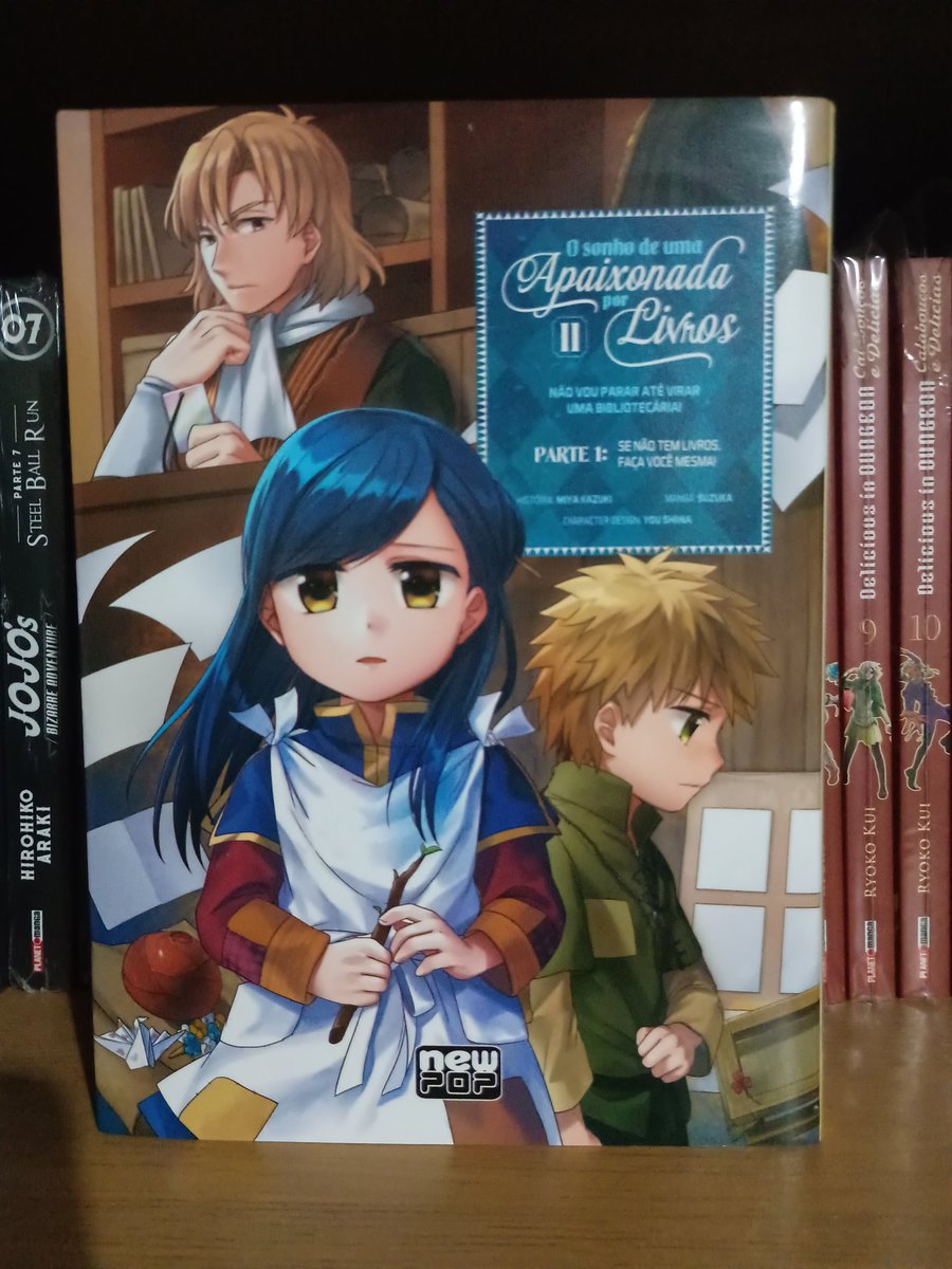 LhaMangas's tweet photo. 🦙Ascendance of a Bookworm parte 1
🔢Volume 2
📖Editora Newpop

Tem tanto desenvolvimento a mais antes das resoluções de Myne e Lutz aqui do que no anime...
A Season 4 tá vindo aí. Espero que corte menos. https://t.co/bvtKHghhrP