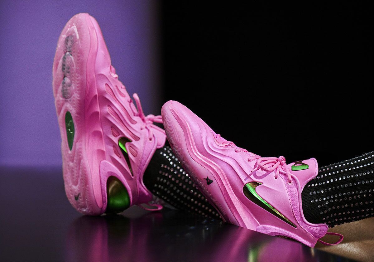pink deion sanders shoes