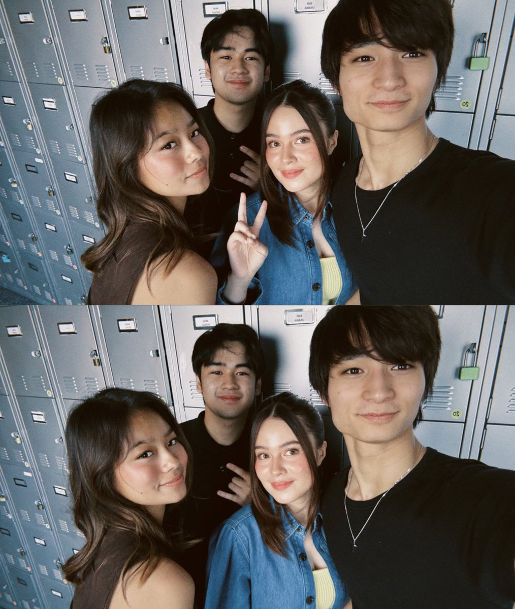 A collab of pretty and handsome faces✨Ang photogenic naman ng Kapamilya Big 4! 

#PBBCollab2point0 #MiguelVergara #JoaquinArce #KrystalMejes #LellaFord