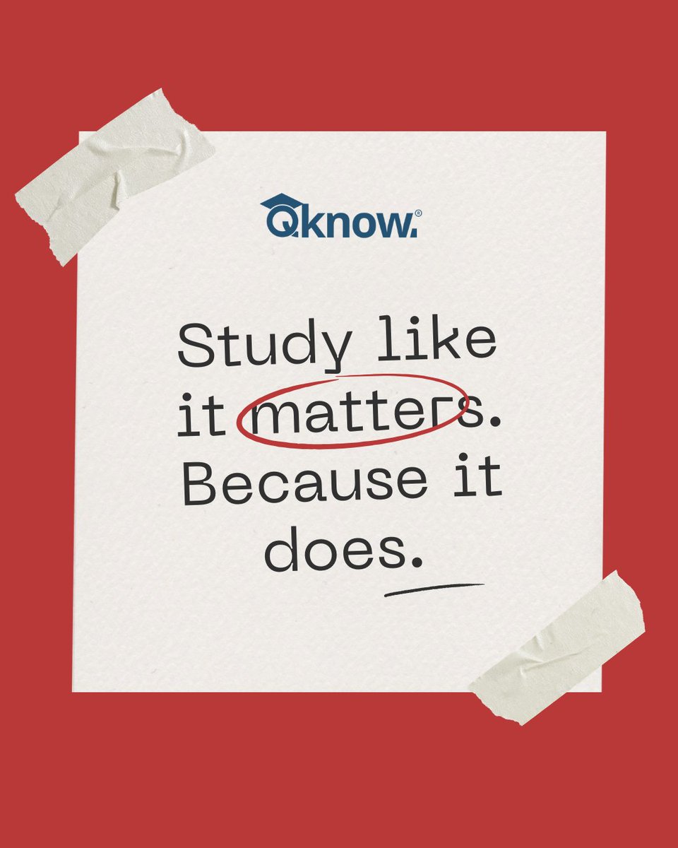 qknowedtech's tweet photo. Study like it matters, because it does. 🎯
Every hour.
Every test.
Every effort counts.

#BECECountdown #LockIn #QKnow https://t.co/X4vlHYpuQL