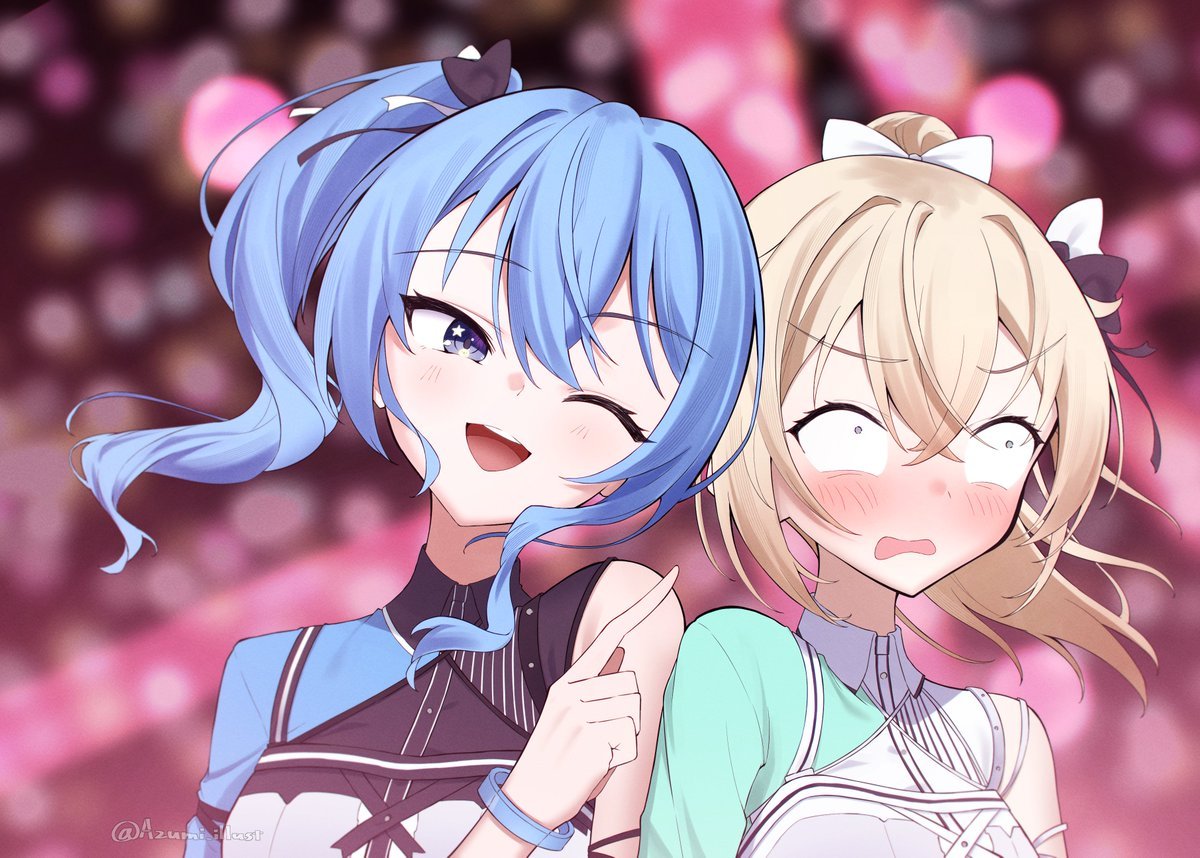 いろはあやの　星を結う　原画 右手がお留守なのをなんとかして♪ ※超かぐや姫パロ #ほしまち
