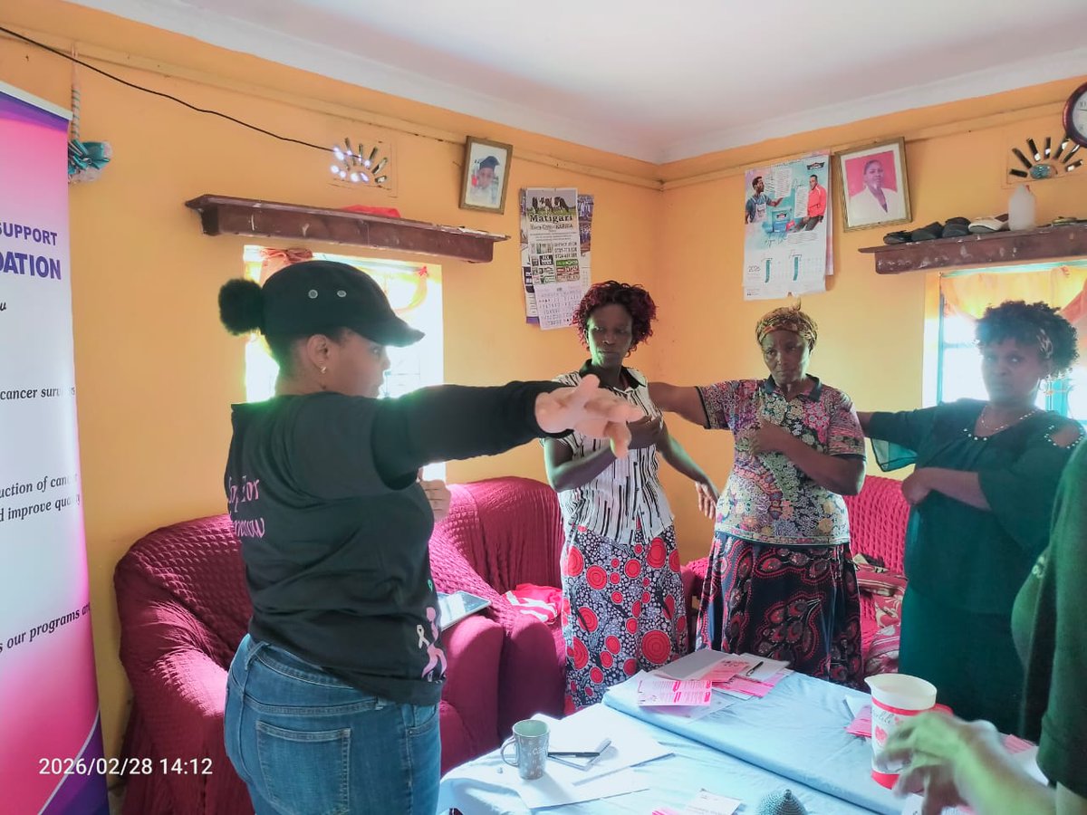 pinkheartcancer's tweet photo. PinkHearts’ MWANGA Project,supported by AFRON–Oncologia per l'Africa &amp; KENCO,brought breast cancer education directly to rural women farmers in Murang’a County.We trained 6 "Mama Mashinani" champions to lead grassroots awareness &amp; promote early detection in Kandara Subcounty. https://t.co/pnDYIzm6ow
