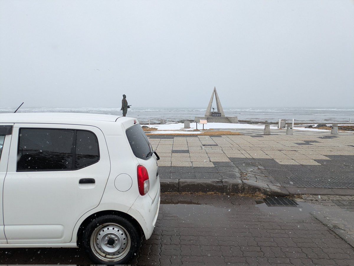 naoki5523's tweet photo. 紋別からの〜宗谷岬〜ノシャップ岬🚘 https://t.co/3jqtbPwflG