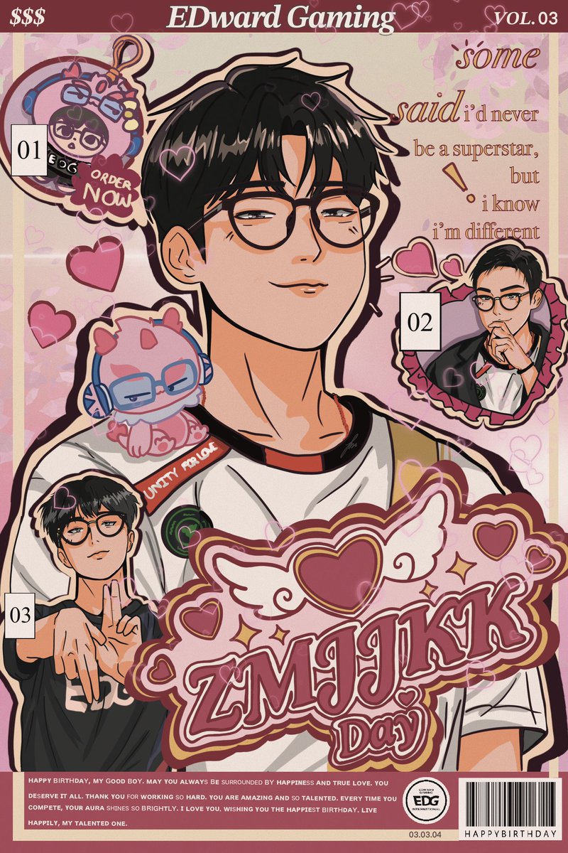 𝙃𝙖𝙥𝙥𝙮 𝘽𝙞𝙧𝙩𝙝𝙙𝙖𝙮~ 𝙕𝙢𝙟𝙟𝙠𝙠 🎂💓🎉

#EDG #Zmjjkk