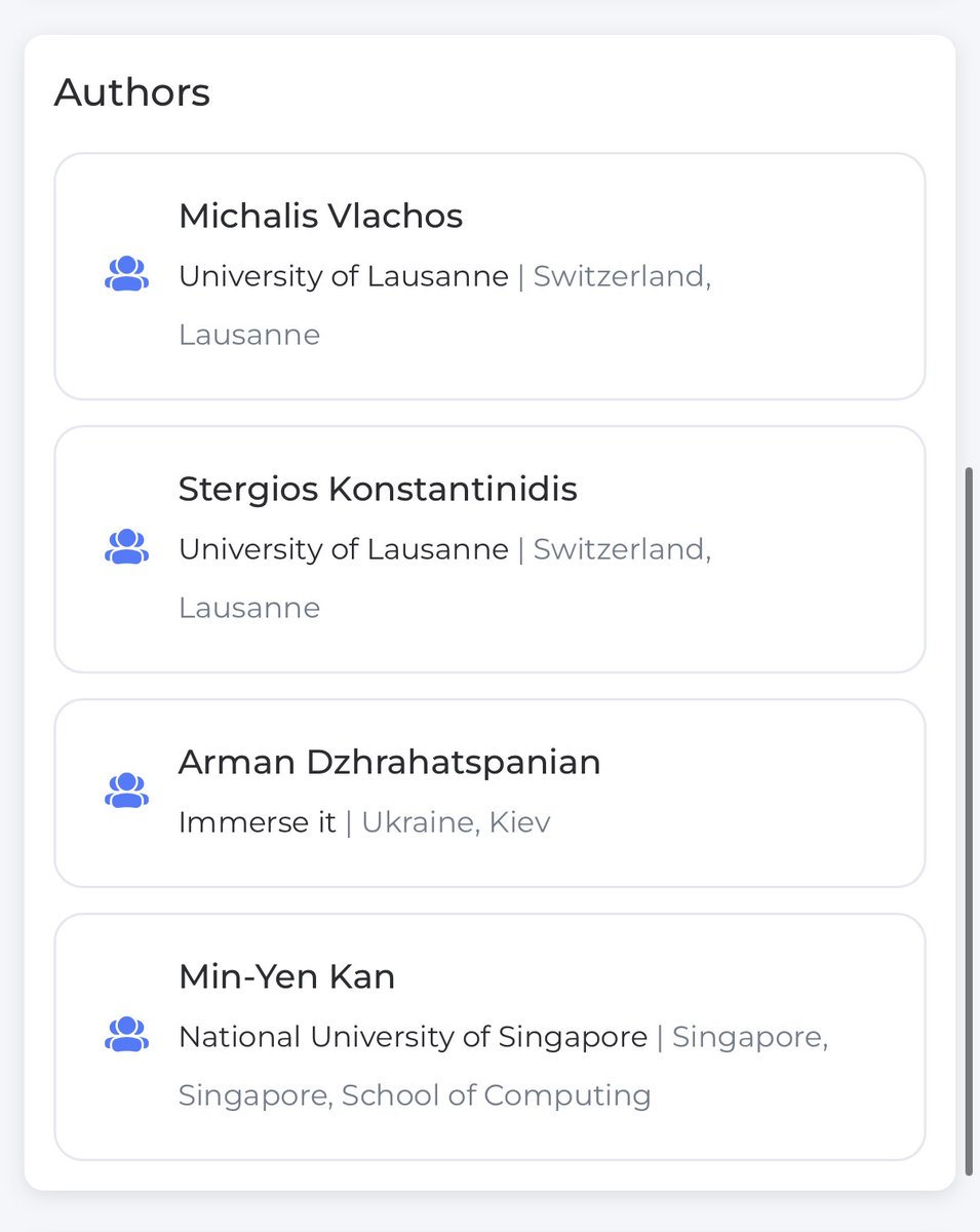 arman_jra's tweet photo. Happy to announce that our demo was accepted to ACM IUI 2026! π
Big thanks to Michalis Vlachos for giving me the opportunity to be part of this.
#ACMIUI #IUI2026 #HCI