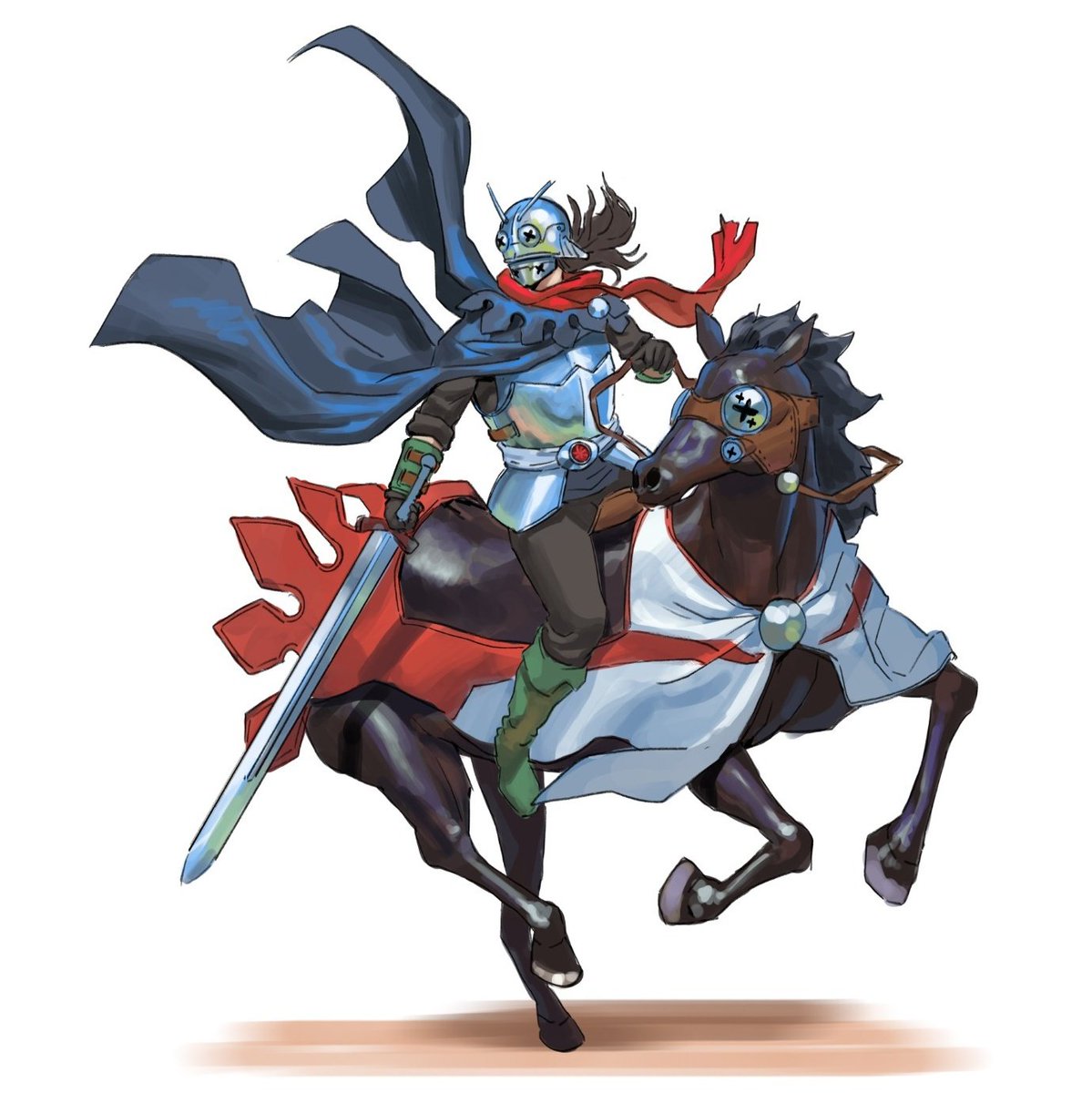 asyrafazulia's tweet photo. Finally I get to finish this one. Shin Kamen Knight! https://t.co/HweDtvFFEg
