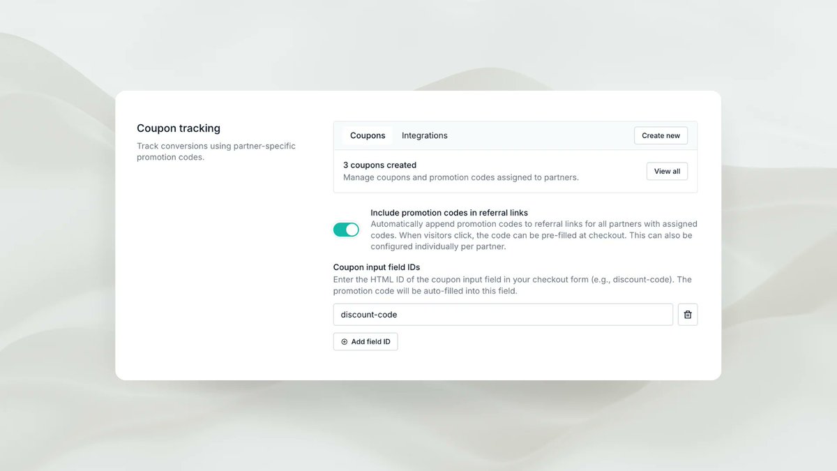 Auto-apply promo codes at checkout to:
→ Reduce checkout friction and increase #conversions
→ Ensure discounts are always applied correctly
→ Improve partner #attribution and tracking accuracy
→ Deliver a smoother buying experience

Learn more:  help.partnero.com/article/377-ho…