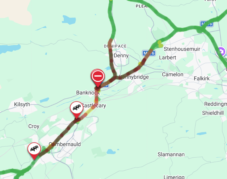Traffic Scotland tweet media