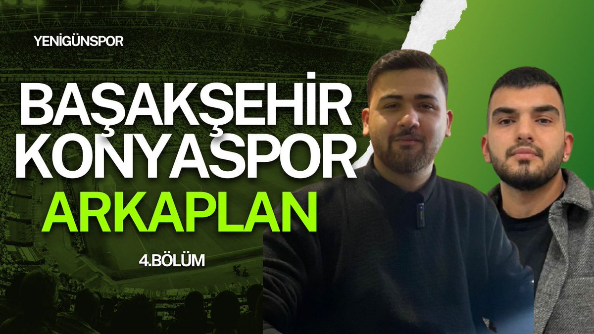 Konya Yenigün Gazetesi Spor Muhabiri Cankat Yıldırım’ın (<a href="/cankatv_/">Cankat</a>) moderatörlüğü ve Hüseyin Tuğşad Karagöz’ün (<a href="/spursmaniacc/">Tuğsad</a>) taktiksel yorumları ile ARKAPLAN 4.Bölüm sizlerle...

youtube.com/watch?v=O9MYLx…