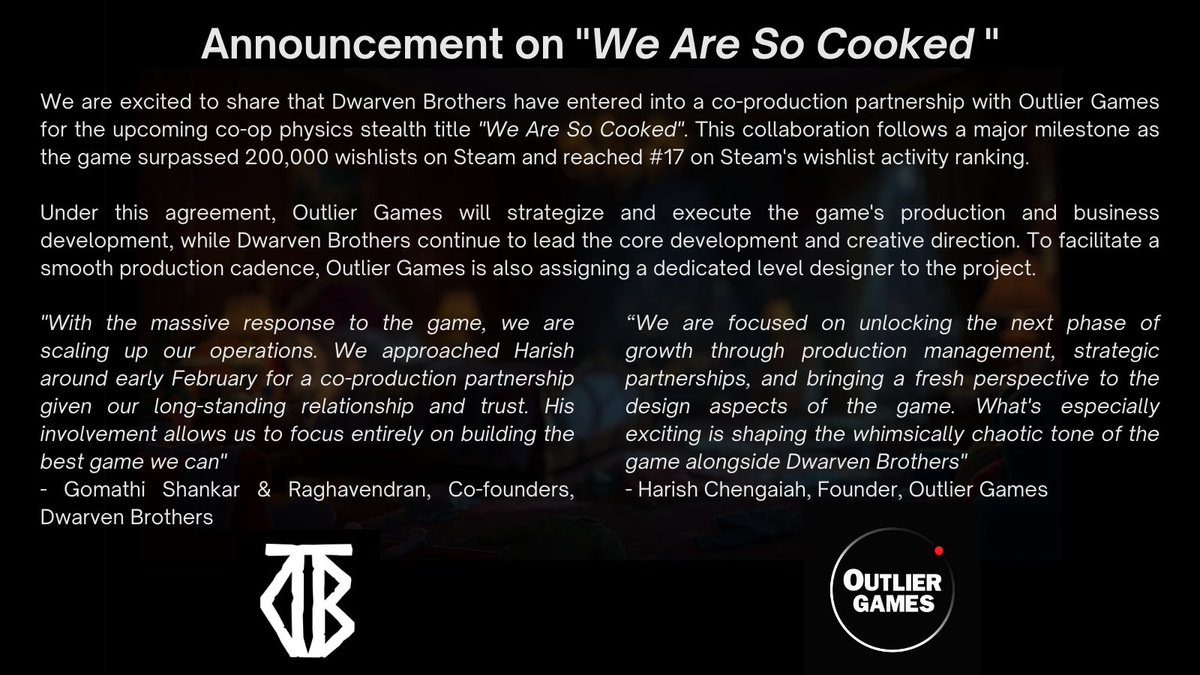 Outlier Games tweet media