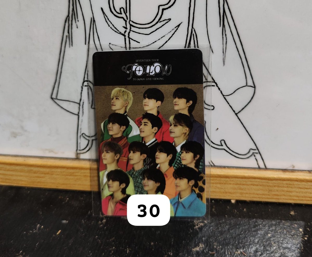 qinzche's tweet photo. [ WTS / Want To Sell ]
Official Cinema PC Seventeen

💸 Price inc. all via 🍊
📦 Ready stock
📌 Jakarta, Indonesia

DM / reply if interested 🤍

t. sbt wts pc photocard kpop seventeen the8 vernon mingyu dino dk seungkwan https://t.co/Odl9Cahoes