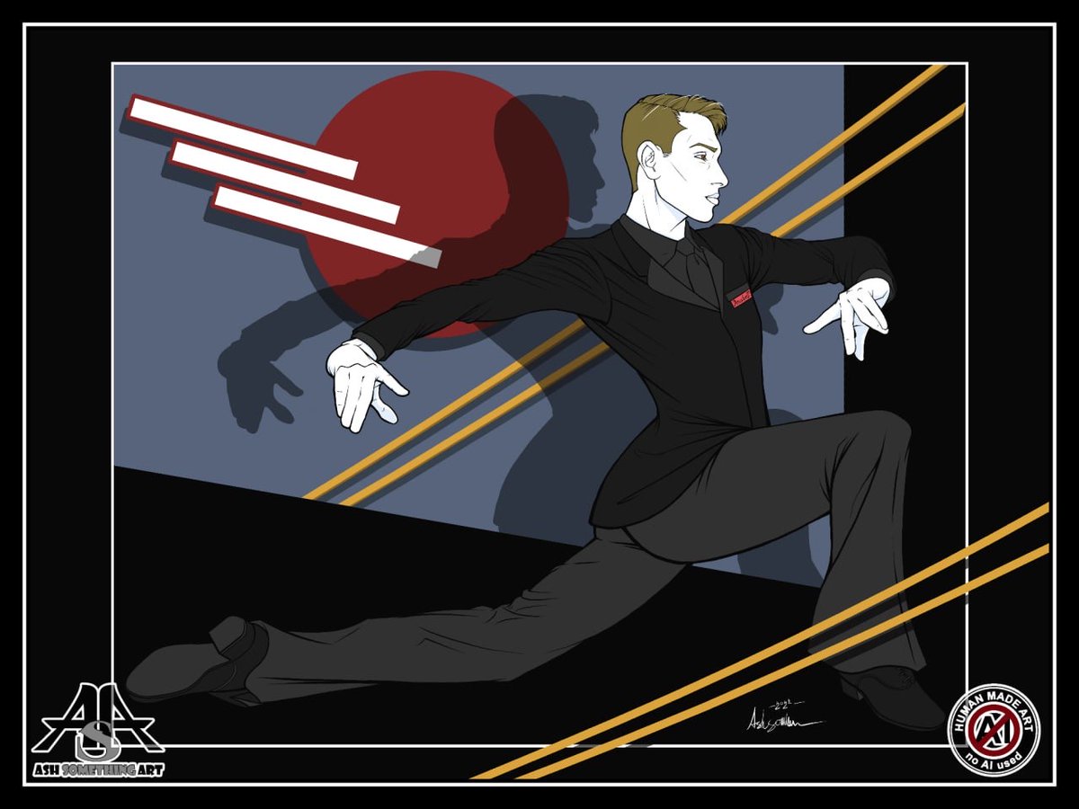 AshSomethingArt's tweet photo. I’m a huge fan of Patrick Nagel. I do Nagel Style repro pinups and portraits, and I’d love to do one for you! Have a favorite photo you’d want to see in this style, or a character you want imagined as an 80s pinup? Just let me know! https://t.co/cvnvt8CtWL