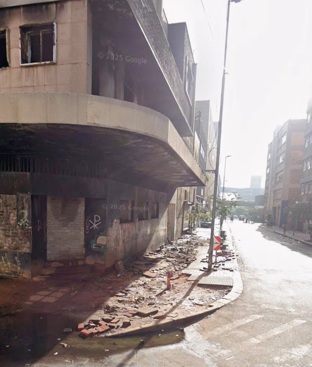 213 Fox Street. Johannesburg. South Africa. 

2010 vs 2025.