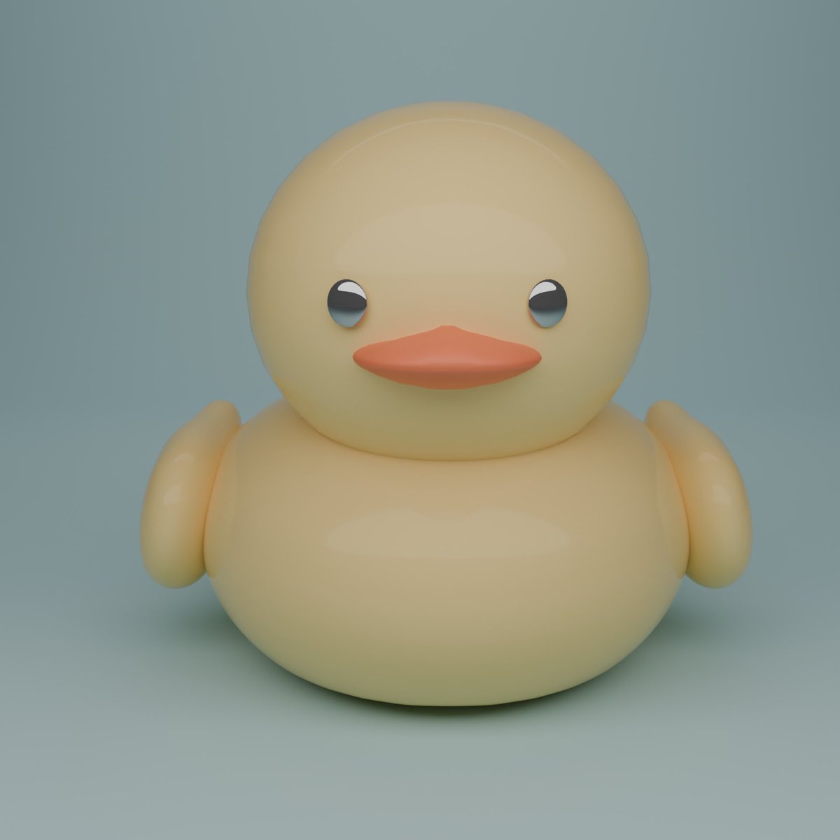 これはハイライトのおかげで意志の強そうなアヒル