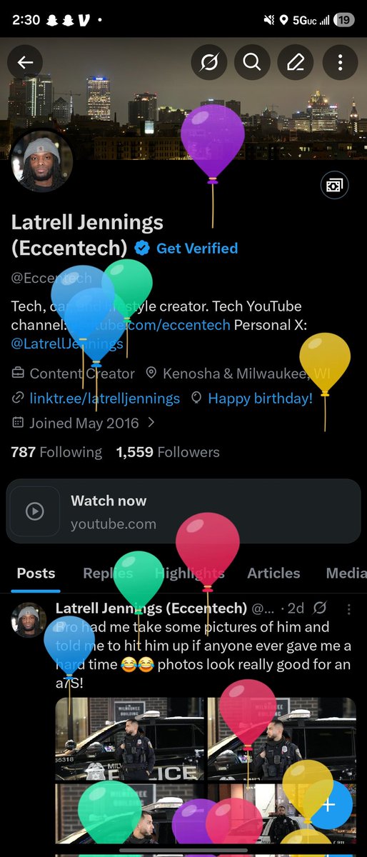 Latrell Jennings (Eccentech) tweet media