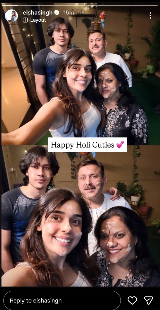 ETribe90's tweet photo. Happy Holi Guy's 💓 
#EishaSingh #EishasTribe #Holi https://t.co/ErFihyFusK