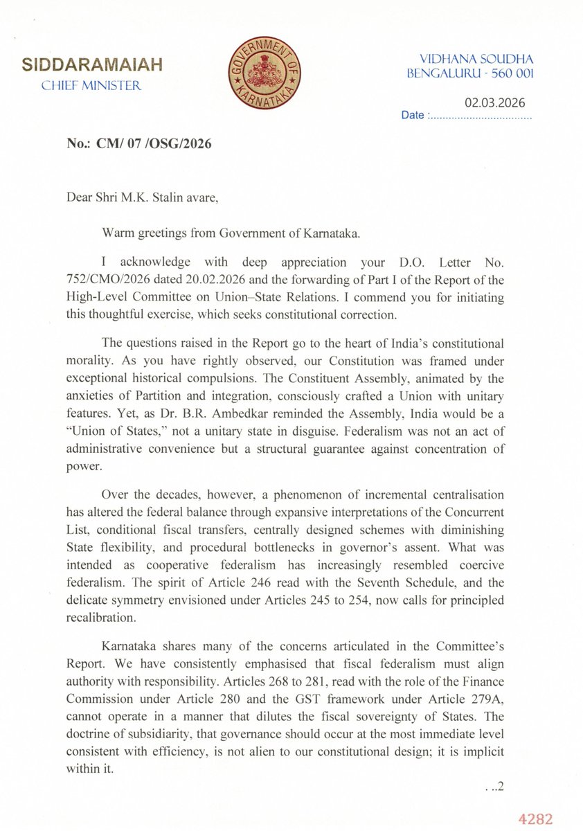 Siddaramaiah tweet media