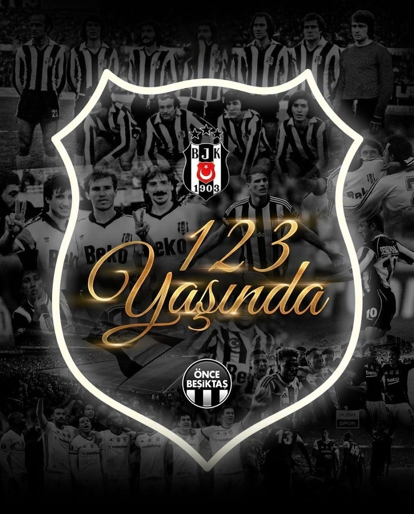 OnceBesiktas's tweet photo. Türk sporunun temel taşı 
Milyonların göz bebeği 
Dorukların şanlı Beşiktaş'ı 
123 yaşında!

Var olsun Büyük Beşiktaş! 🦅🖤🤍

#BeşiktaşJK123Yaşında https://t.co/sJwm7dpZHZ