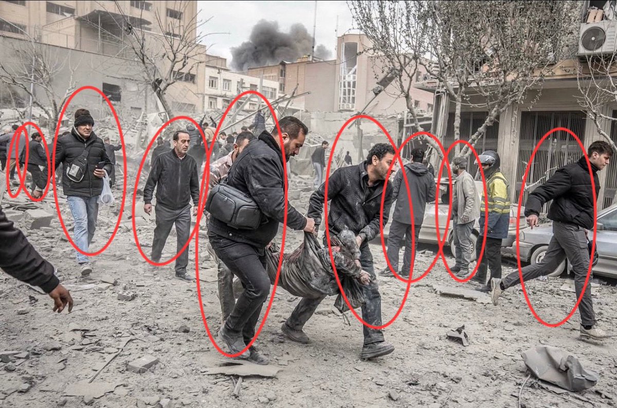 These are NOT civilians.

They are plainclothed IRGC members.

These are the Muslim Nazis occupying Iran and the murderers of our loved ones.