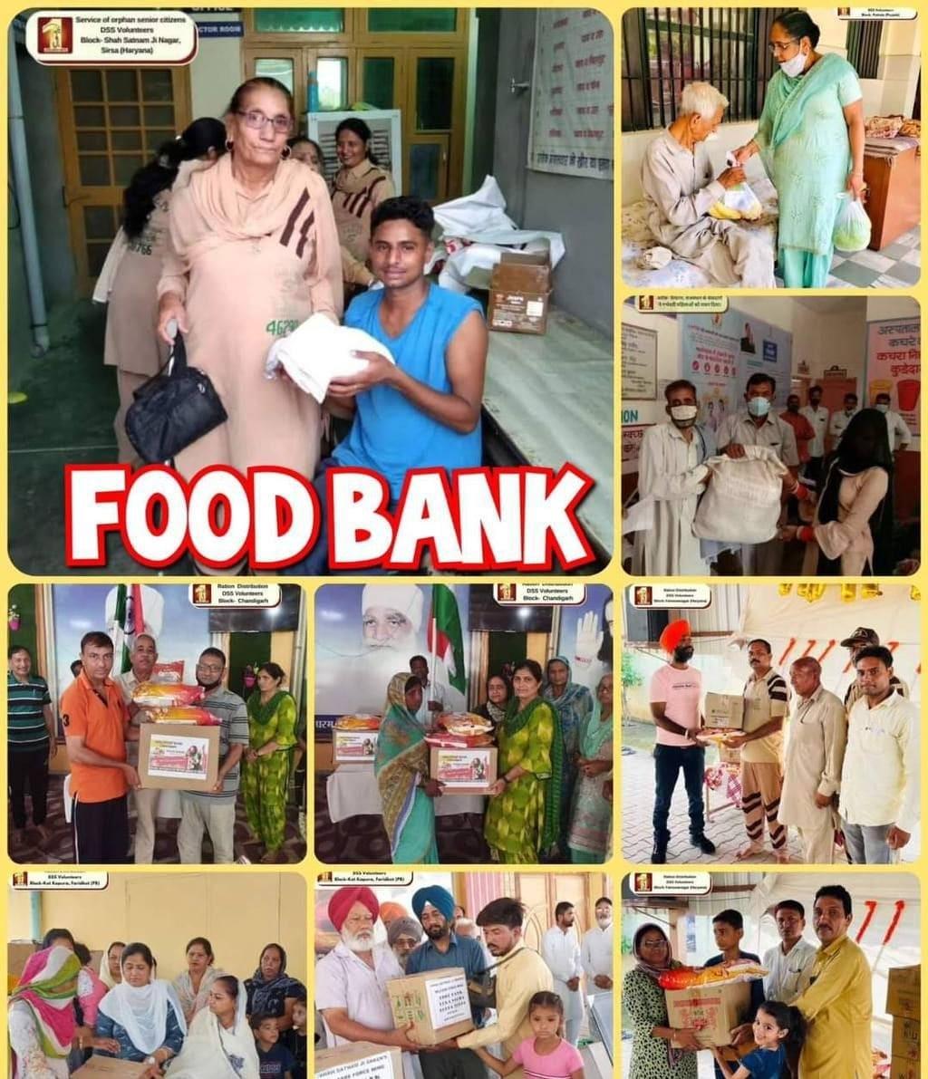 Chanchal9722's tweet photo. आर्थिक तंगी के कारण कोई भी व्यक्ति भूखे पेट सोने को मजबूर न हो इसलिए Saint Gurmeet Ram Rahim Ji द्वारा फूड बैंक मुहिम की शुरुआत की जिसके तहत डेरा सच्चा सौदा के अनुयायी हफ्ते में एक दिन उपवास रखते हैं और उस खाने को जरूरतमंद परिवारों में बांटा जाता है। 
 #FeedTheNeedy https://t.co/NQqOPob4U4