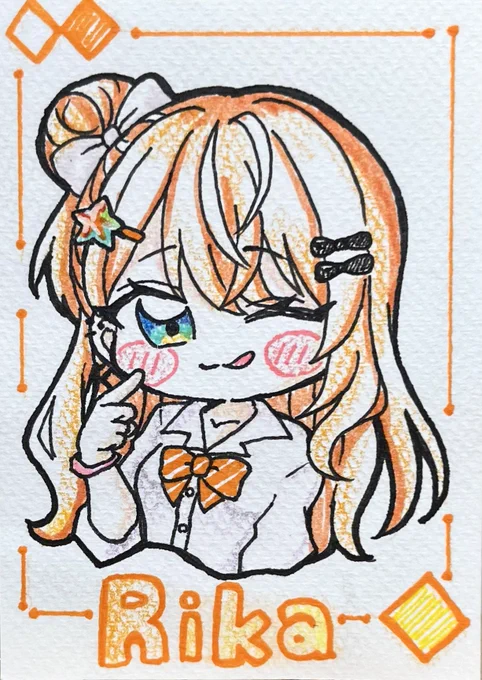 友達にあげた絵!!