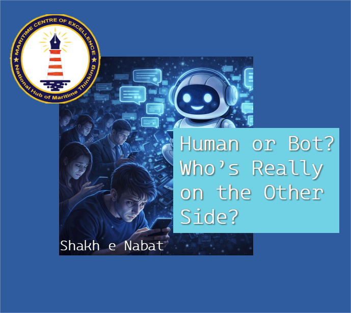 MCE Insights | Human or Bot? Who’s Really on the Other Side?
Shakh e Nabat | Modern Diplomacy
Use of AI chatbot has become a trend, a habit, and a perceived panacea for everyday problems. The real question is: what does this growing dependence mean for human cognition?