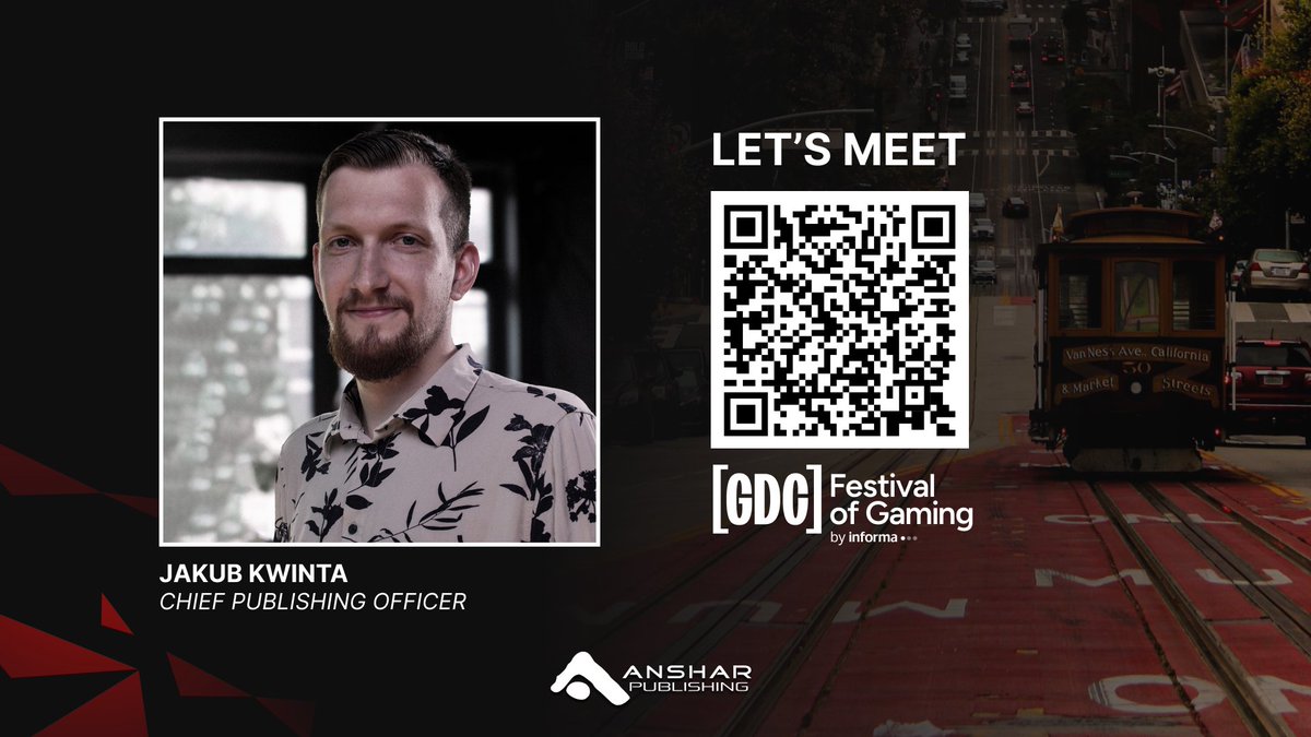 Meet me at <a href="/Official_GDC/">GDC Festival of Gaming</a> !

There are only a few meeting slots left in the MeetToMatch app — if you’d like to:

👉 talk about potential publishing
👉 pitch your game
👉 explore collaboration opportunities

— let’s connect and book a meeting! <a href="/AnsharPublish/">Anshar Publishing |🍣 Wishlist Moldwasher! 🧽</a> 
See you at GDC! 🚀