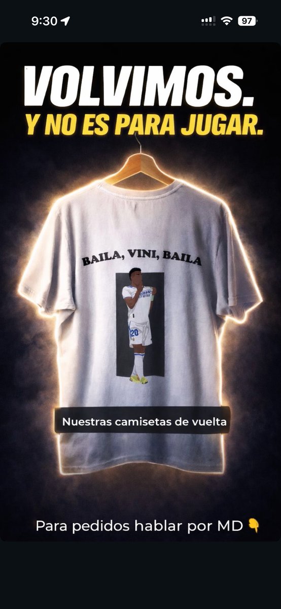 PlanetMadrid_'s tweet photo. BAILA VINI BAILA 🔥

Estamos de vuelta!! Pedidos y precios, consultar MD https://t.co/O0Z4ciLHtR